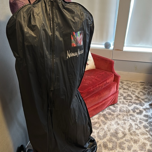 COPY - Carolina Herrera Red and Green Floral Dress - Picture 6 of 6